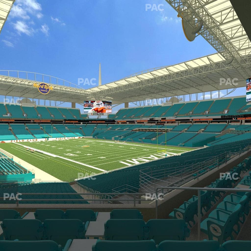 Hard Rock Stadium - Section 209 Seat View