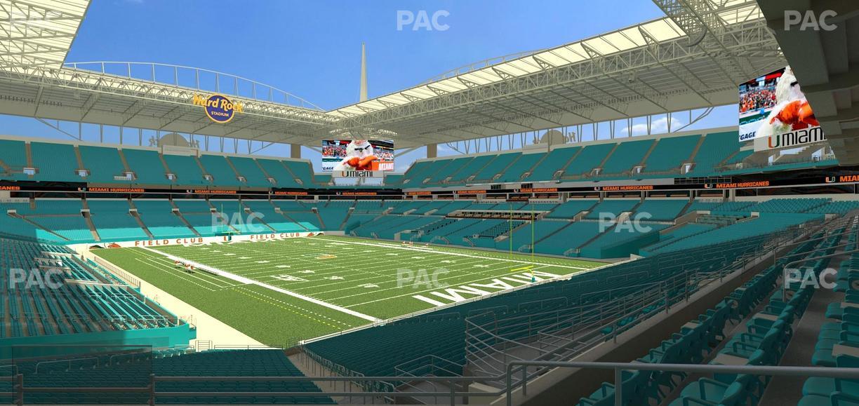 Hard Rock Stadium - Section 209 Seat View