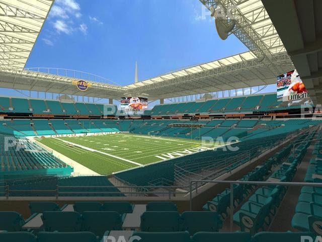 Hard Rock Stadium - Section 209 Seat View