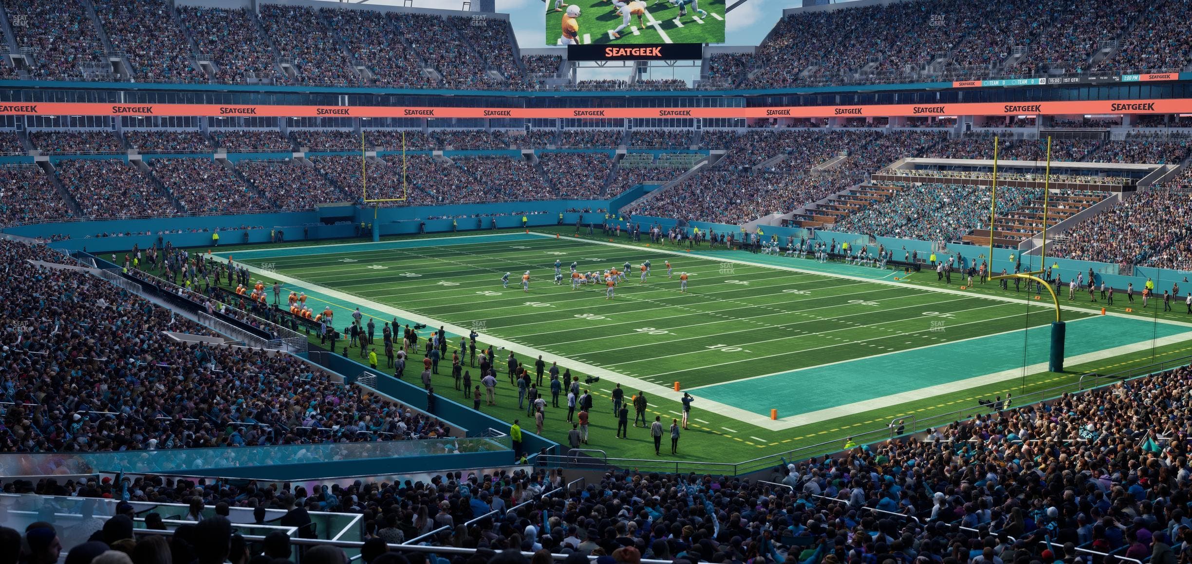 Hard Rock Stadium - Section 210 Seat View