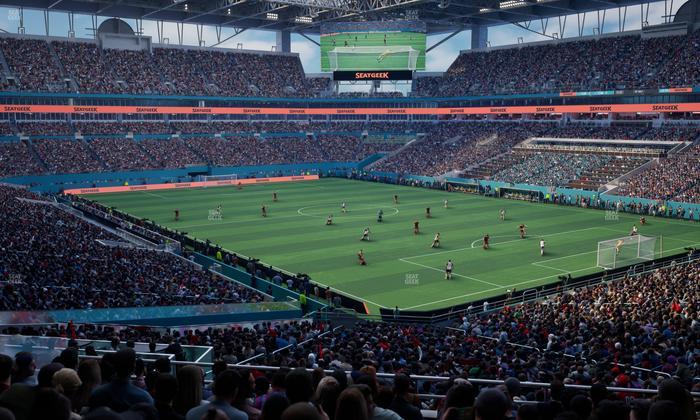 Hard Rock Stadium - Section 210 Seat View