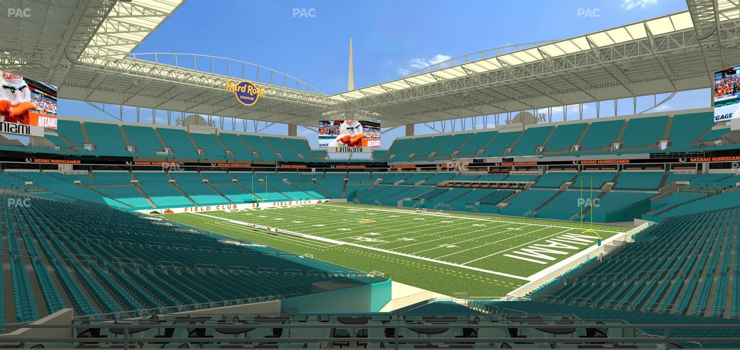 Hard Rock Stadium - Section 211 Seat View