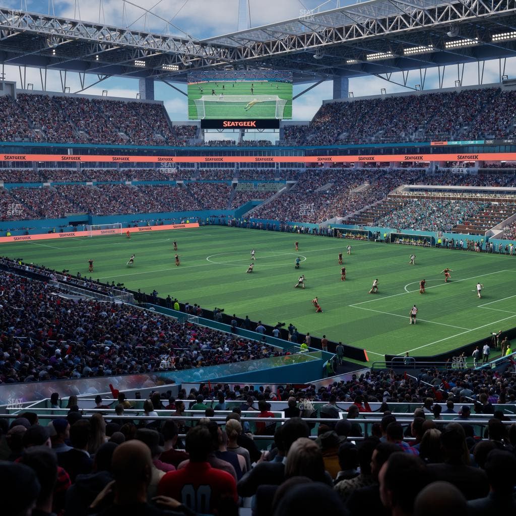 Hard Rock Stadium - Section 211 Seat View