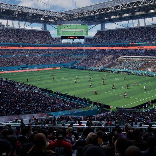 Hard Rock Stadium - Section 211 Seat View