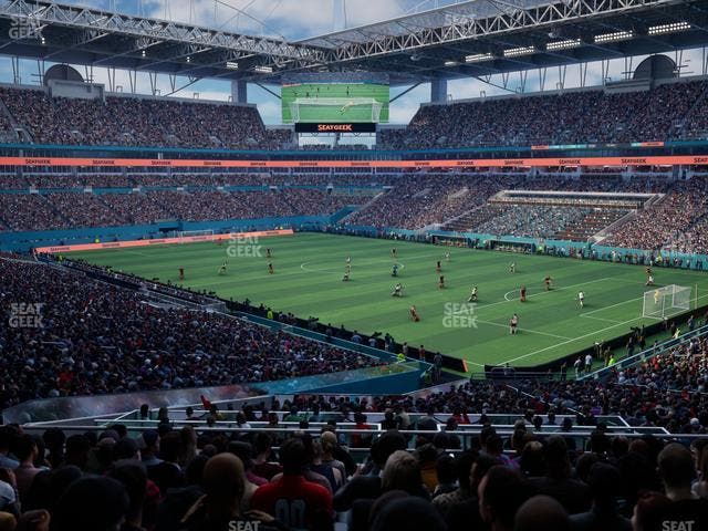 Hard Rock Stadium - Section 211 Seat View