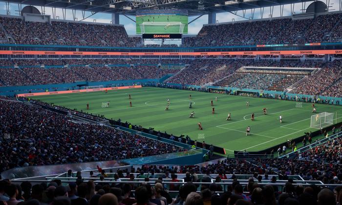 Hard Rock Stadium - Section 211 Seat View