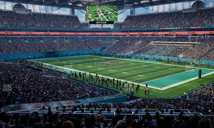Hard Rock Stadium - Section 211 Seat View