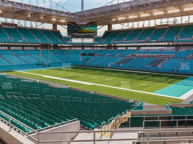 Hard Rock Stadium - Section 212 Seat View