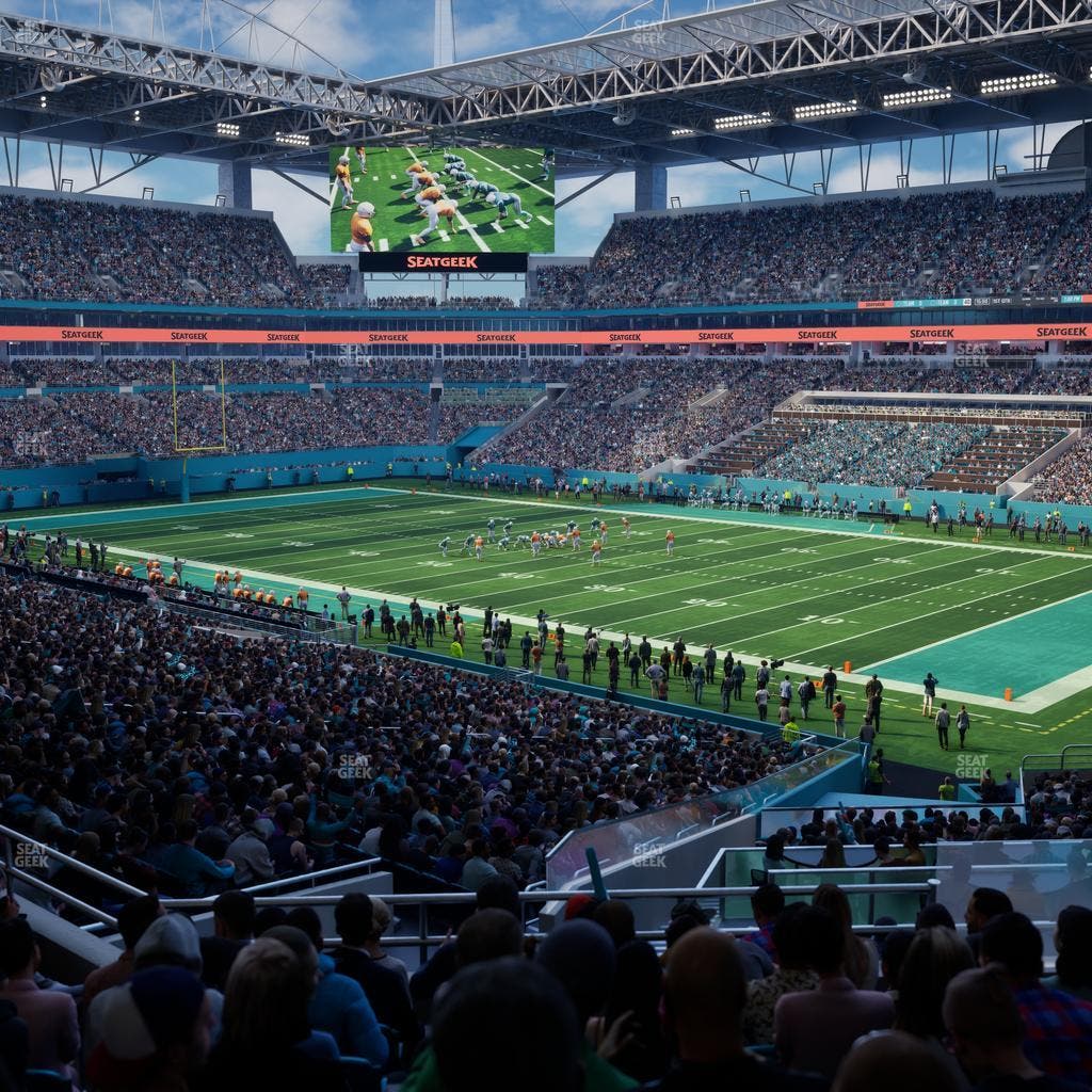 Hard Rock Stadium - Section 212 Seat View