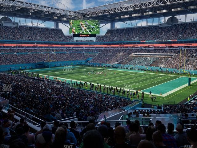 Hard Rock Stadium - Section 212 Seat View