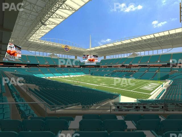 Hard Rock Stadium - Section 212 Seat View