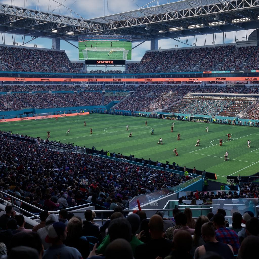 Hard Rock Stadium - Section 212 Seat View