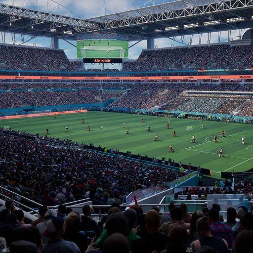 Hard Rock Stadium - Section 212 Seat View