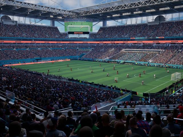 Hard Rock Stadium - Section 212 Seat View Hard Rock Stadium - Section 212 Seat View