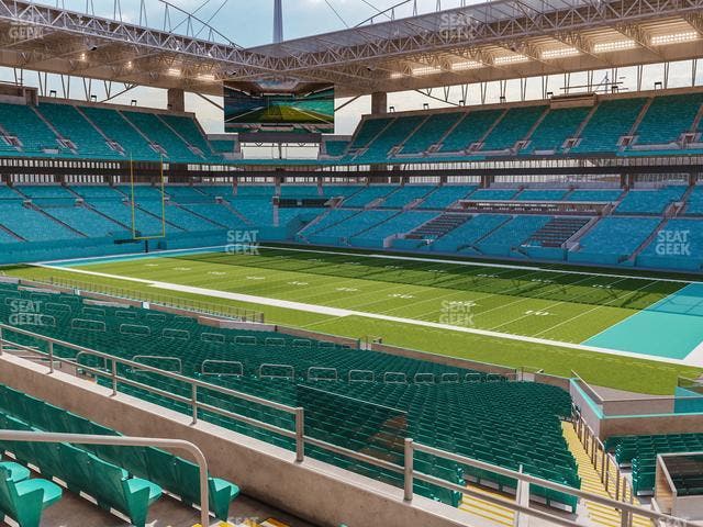 Hard Rock Stadium - Section 213 Seat View