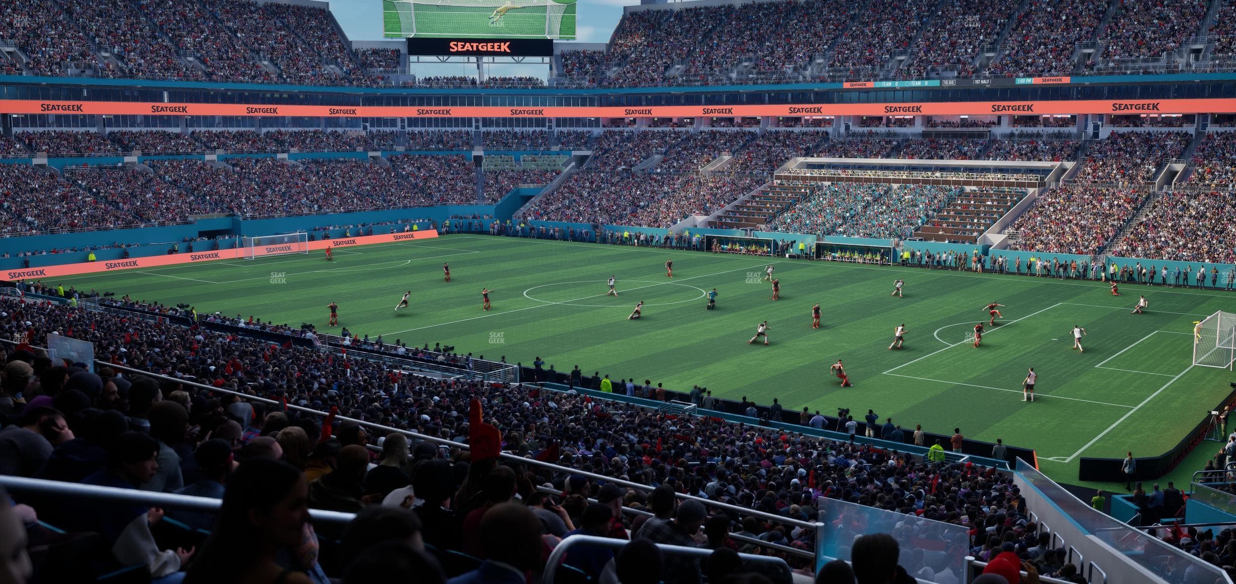 Hard Rock Stadium - Section 213 Seat View