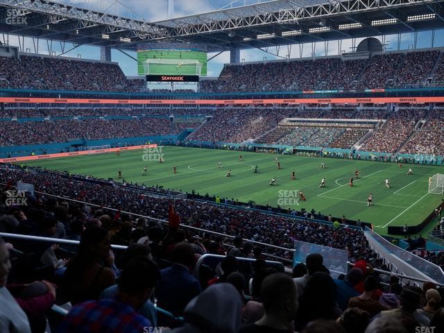 Hard Rock Stadium - Section 213 Seat View