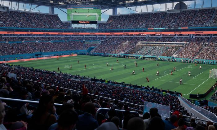 Hard Rock Stadium - Section 213 Seat View