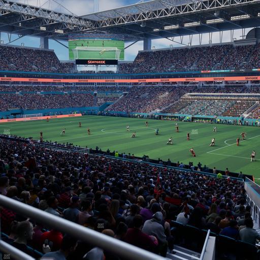 Hard Rock Stadium - Section 213 Seat View