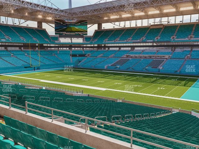 Hard Rock Stadium - Section 214 Seat View