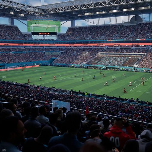 Hard Rock Stadium - Section 214 Seat View