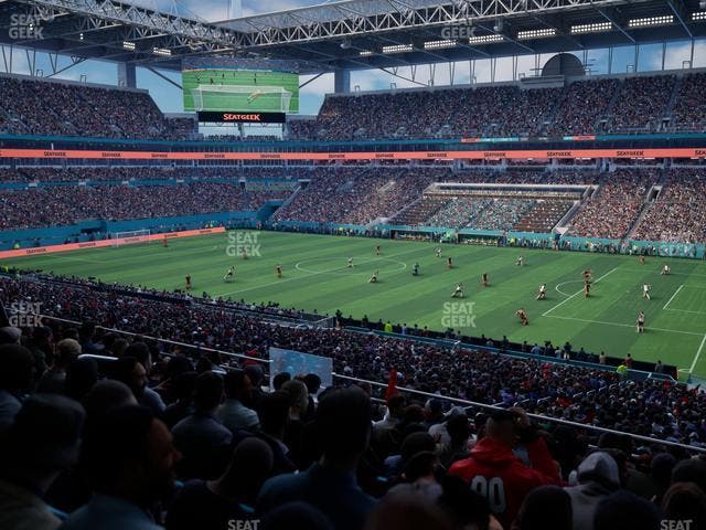 Hard Rock Stadium - Section 214 Seat View