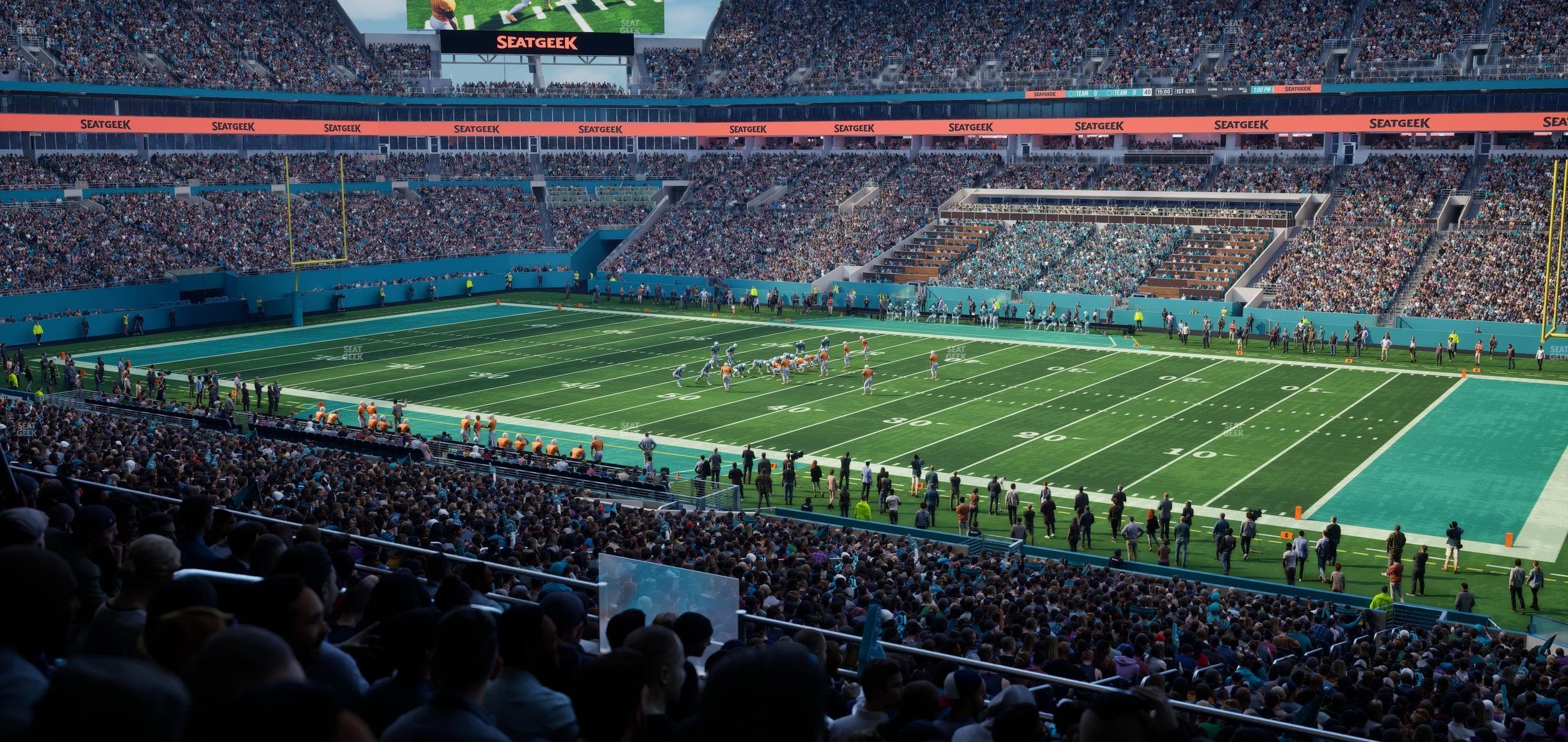Hard Rock Stadium - Section 214 Seat View