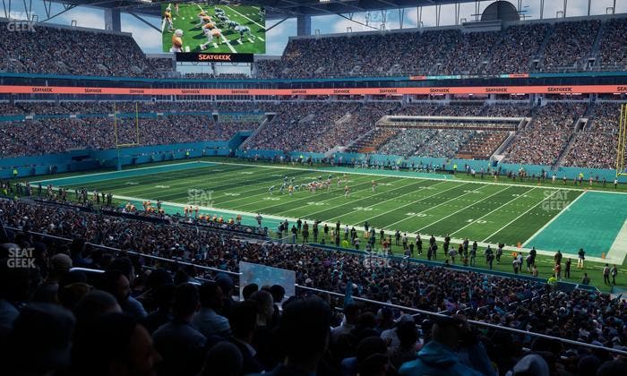 Hard Rock Stadium - Section 214 Seat View