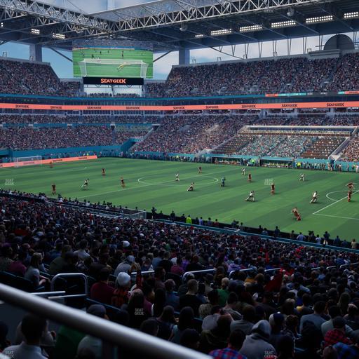 Hard Rock Stadium - Section 214 Seat View