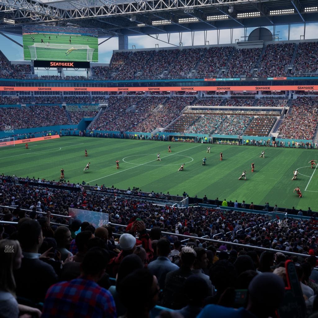 Hard Rock Stadium - Section 215 Seat View
