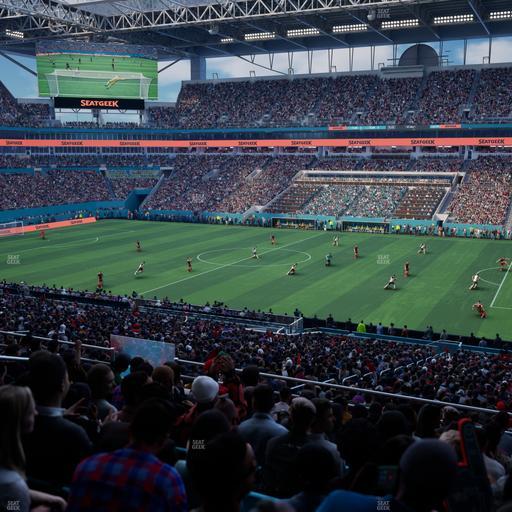 Hard Rock Stadium - Section 215 Seat View