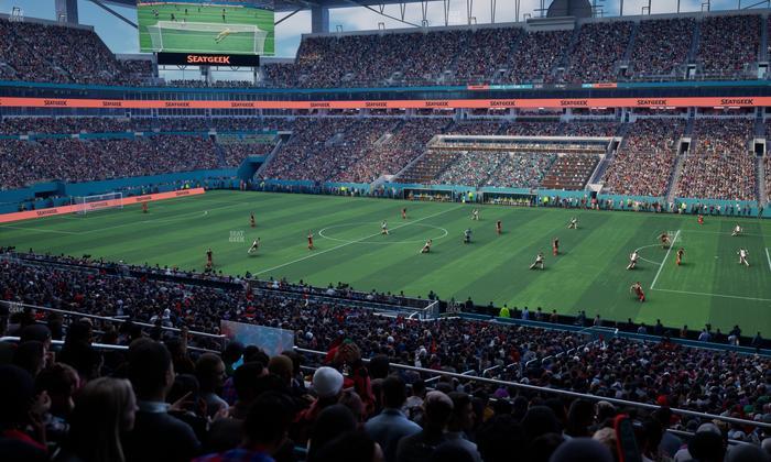 Hard Rock Stadium - Section 215 Seat View