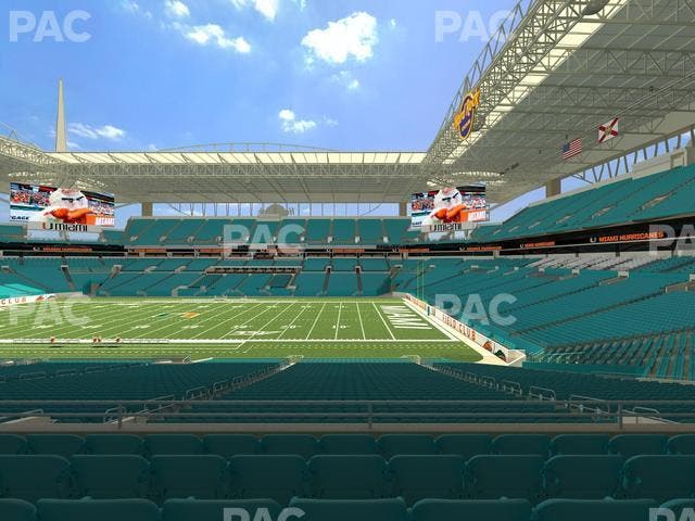 Hard Rock Stadium - Section 215 Seat View