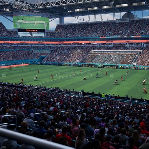 Hard Rock Stadium - Section 215 Seat View