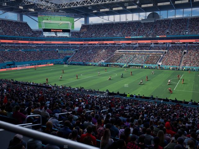 Hard Rock Stadium - Section 215 Seat View