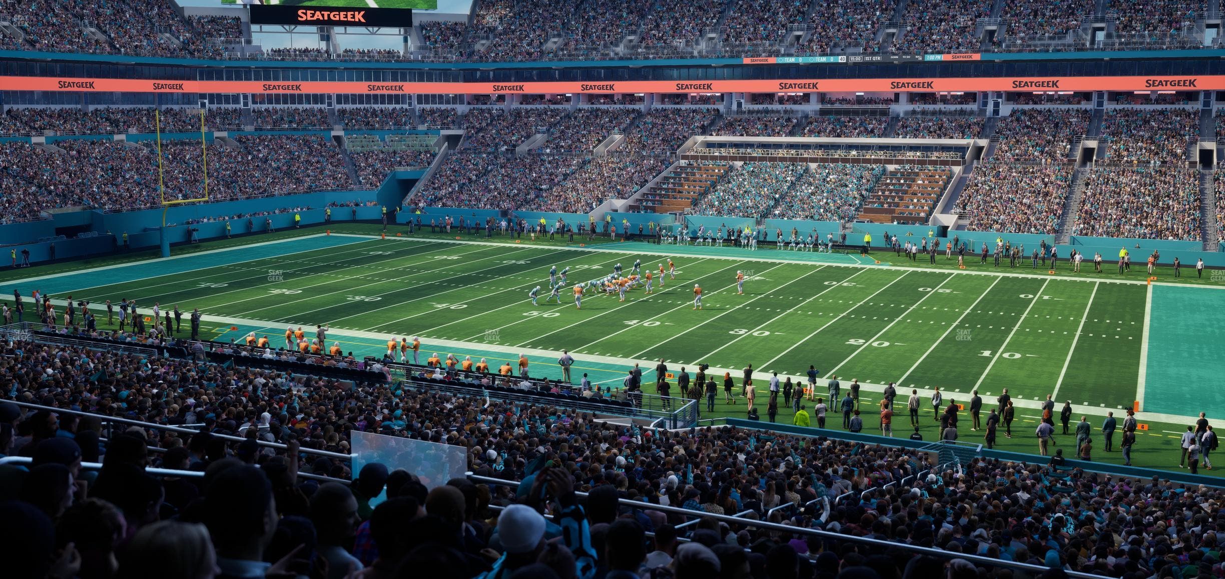 Hard Rock Stadium - Section 215 Seat View