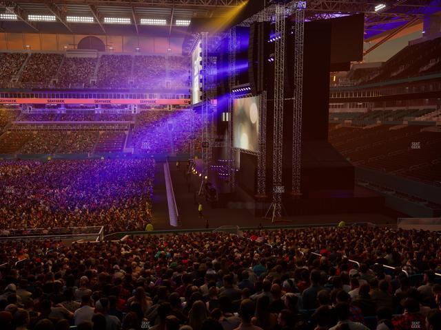 Hard Rock Stadium - Section 216 Seat View