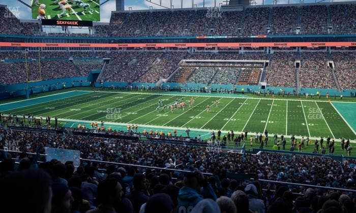 Hard Rock Stadium - Section 216 Seat View