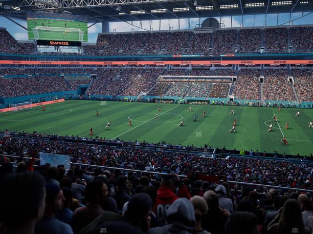 Hard Rock Stadium - Section 216 Seat View Hard Rock Stadium - Section 216 Seat View