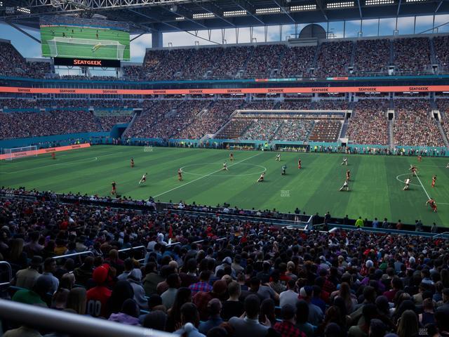 Hard Rock Stadium - Section 216 Seat View