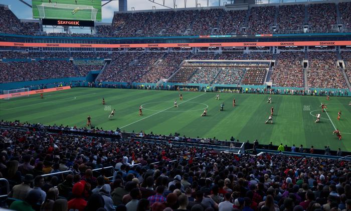 Hard Rock Stadium - Section 216 Seat View