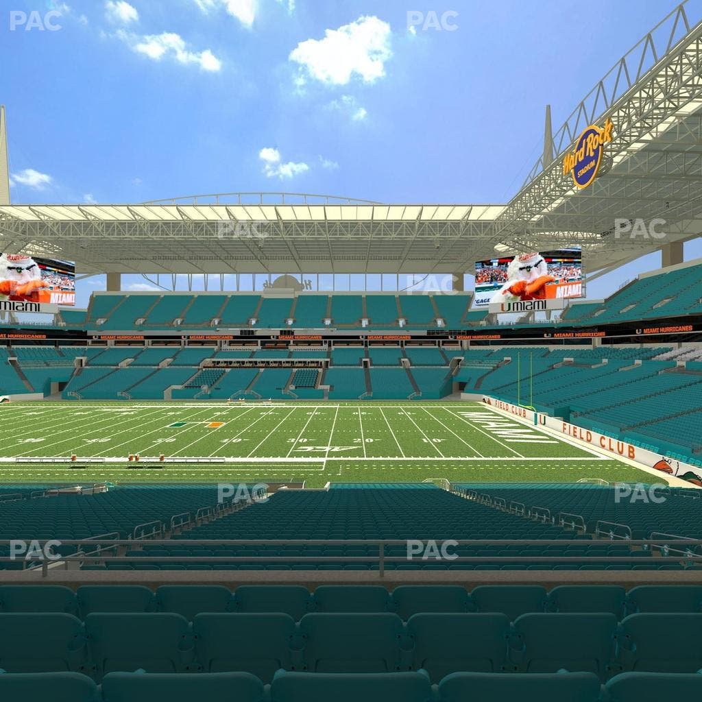 Hard Rock Stadium - Section 216 Seat View