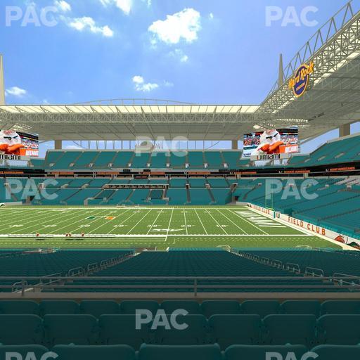 Hard Rock Stadium - Section 216 Seat View