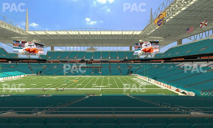 Hard Rock Stadium - Section 216 Seat View