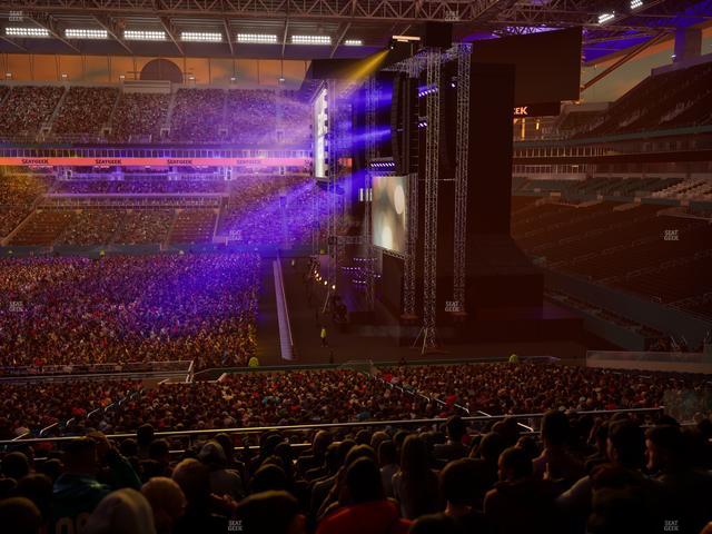 Hard Rock Stadium - Section 216 Seat View