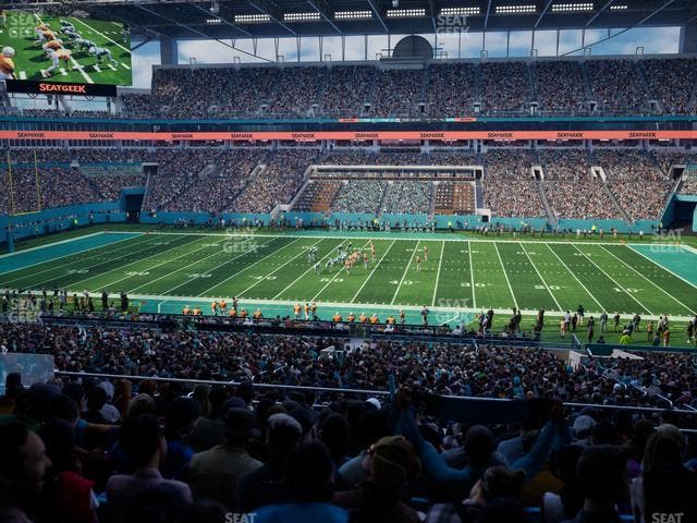 Hard Rock Stadium - Section 217 Seat View