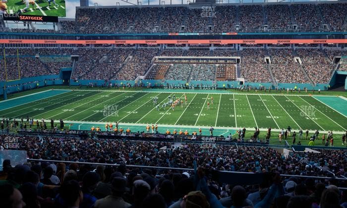 Hard Rock Stadium - Section 217 Seat View