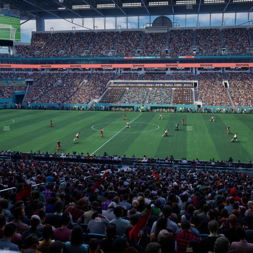 Hard Rock Stadium - Section 217 Seat View