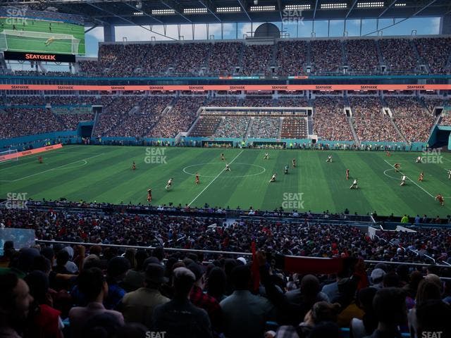 Hard Rock Stadium - Section 217 Seat View