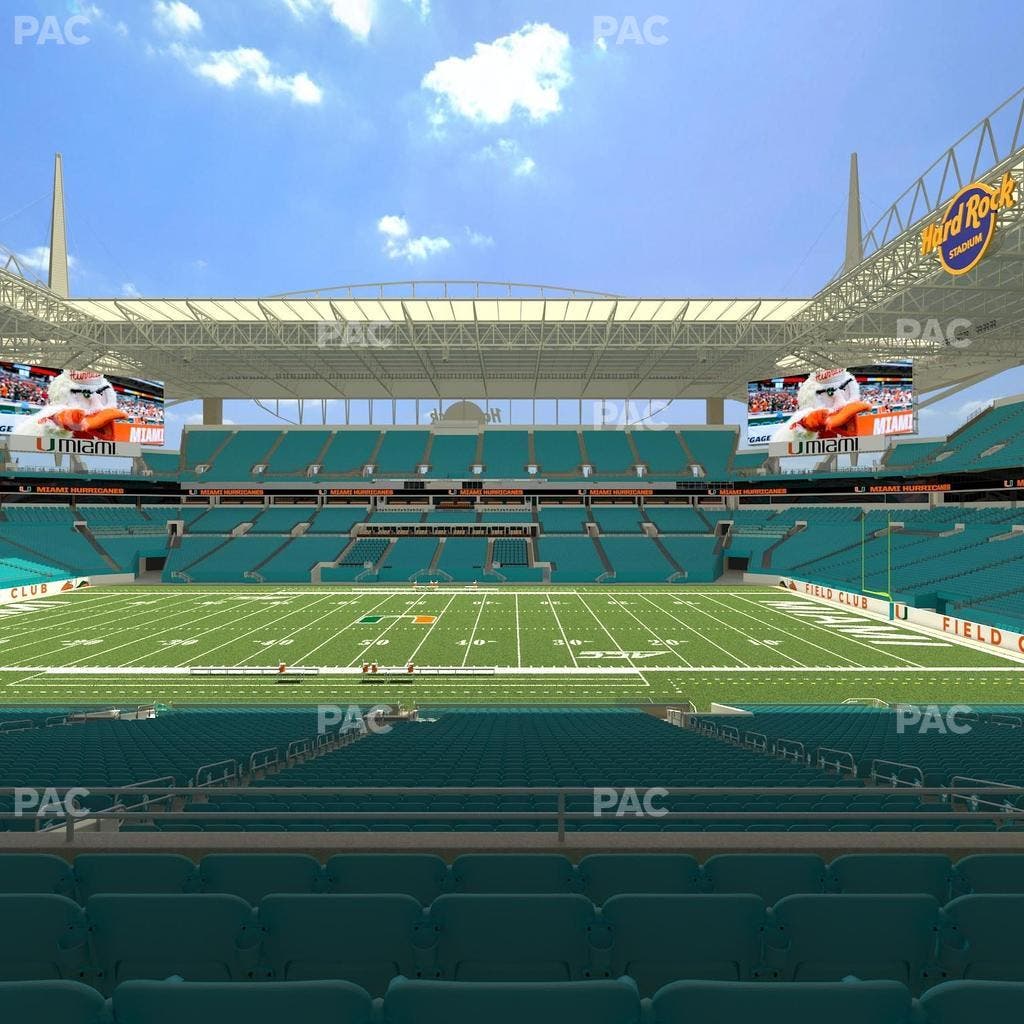 Hard Rock Stadium - Section 217 Seat View